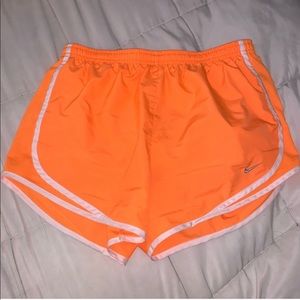 Neon Orange Nike Shorts